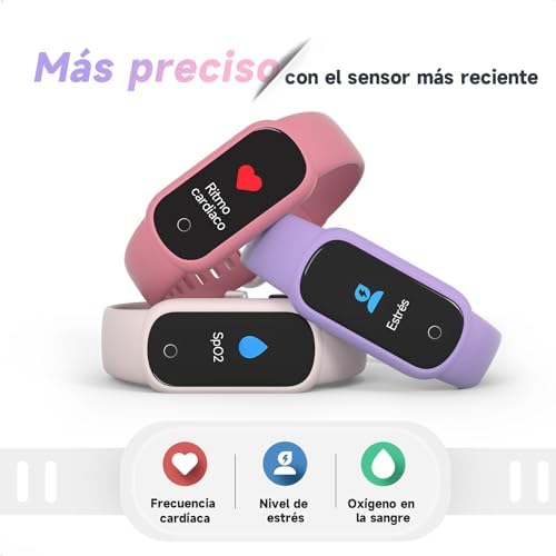 TOOBUR Smartwatch Mujer Impermeable IP68 Lila