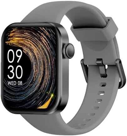 Reloj Inteligente Mujer Hombre, 1.85" Smartwatch con Llamadas Bluetooth, Impermeable IP68 para Android y iOS