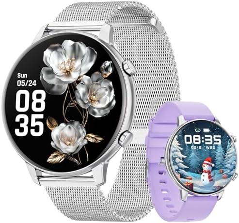 Hwagol Reloj Inteligente para Hombres y Mujeres con GPS y Monitoreo de Sueño