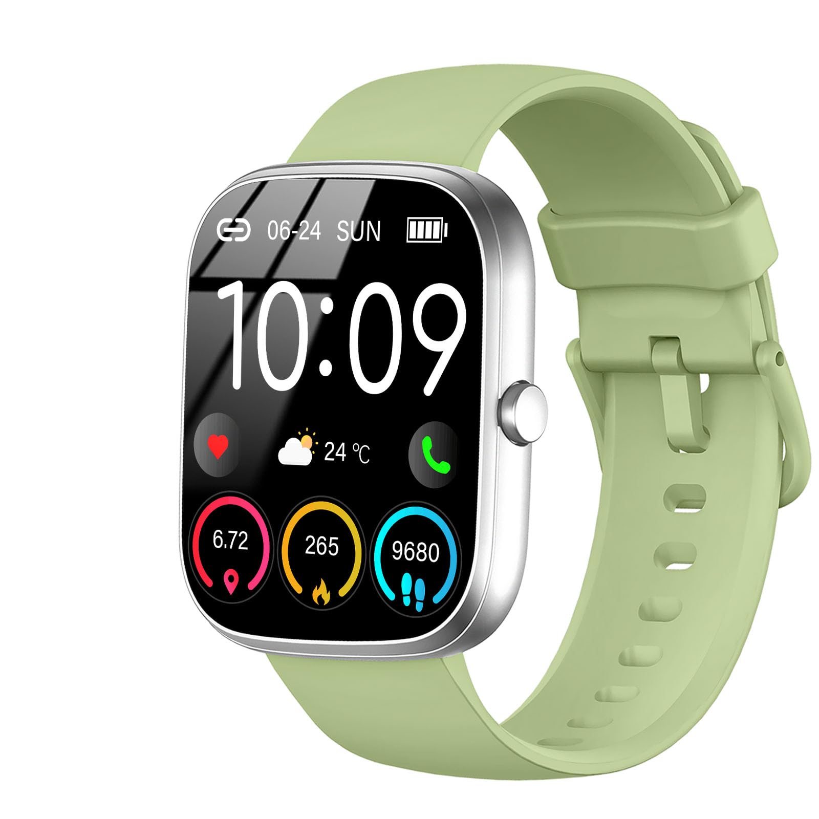 Inteligente Reloj para Hombre y Mujer con Llamadas Bluetooth y Monitoring de Actividad